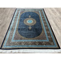 Иранский ковер Qum 437 Синий